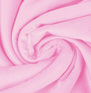 VE42 - VZORNÍK - Minky VELVET - Pink