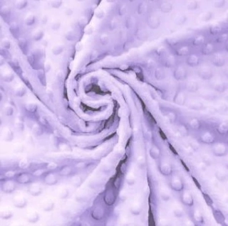 M78 - VZORNÍK - Minky DOTS - Lilac