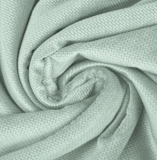 VE70 - VZORNÍK - Minky VELVET - Sky grey (do zelena)