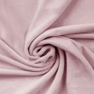MS48 - VZORNÍK - Minky SMOOTH - Old Rose